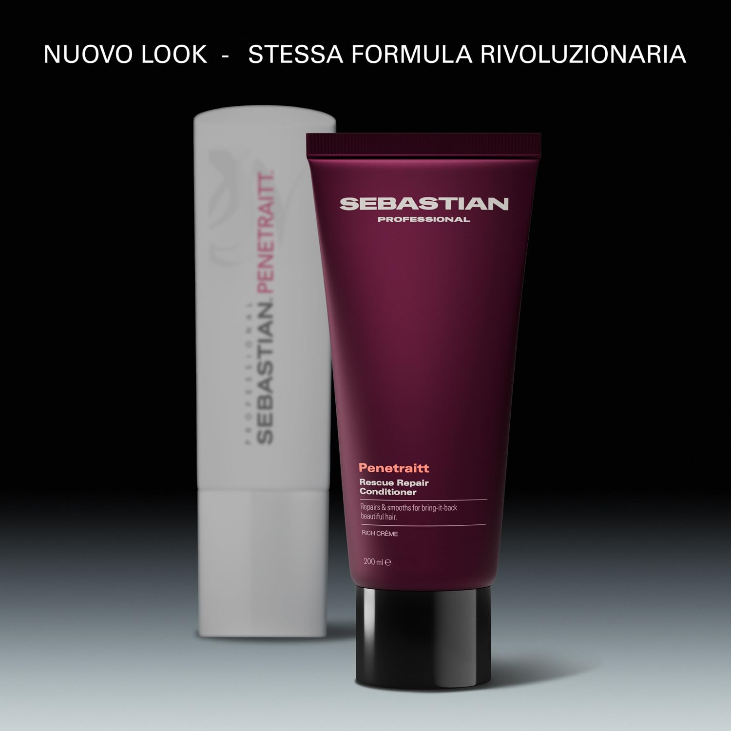Sebastian Professional Penetraitt Rescue Repair Conditioner – Balsamo riparatore che nutre e leviga i capelli danneggiati, donando morbidezza e lucentezza, 200ml