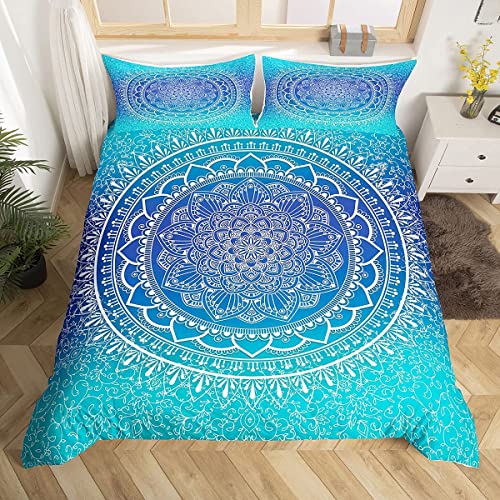 Housse de couette mandala double invitation à la sérénité et au rêve