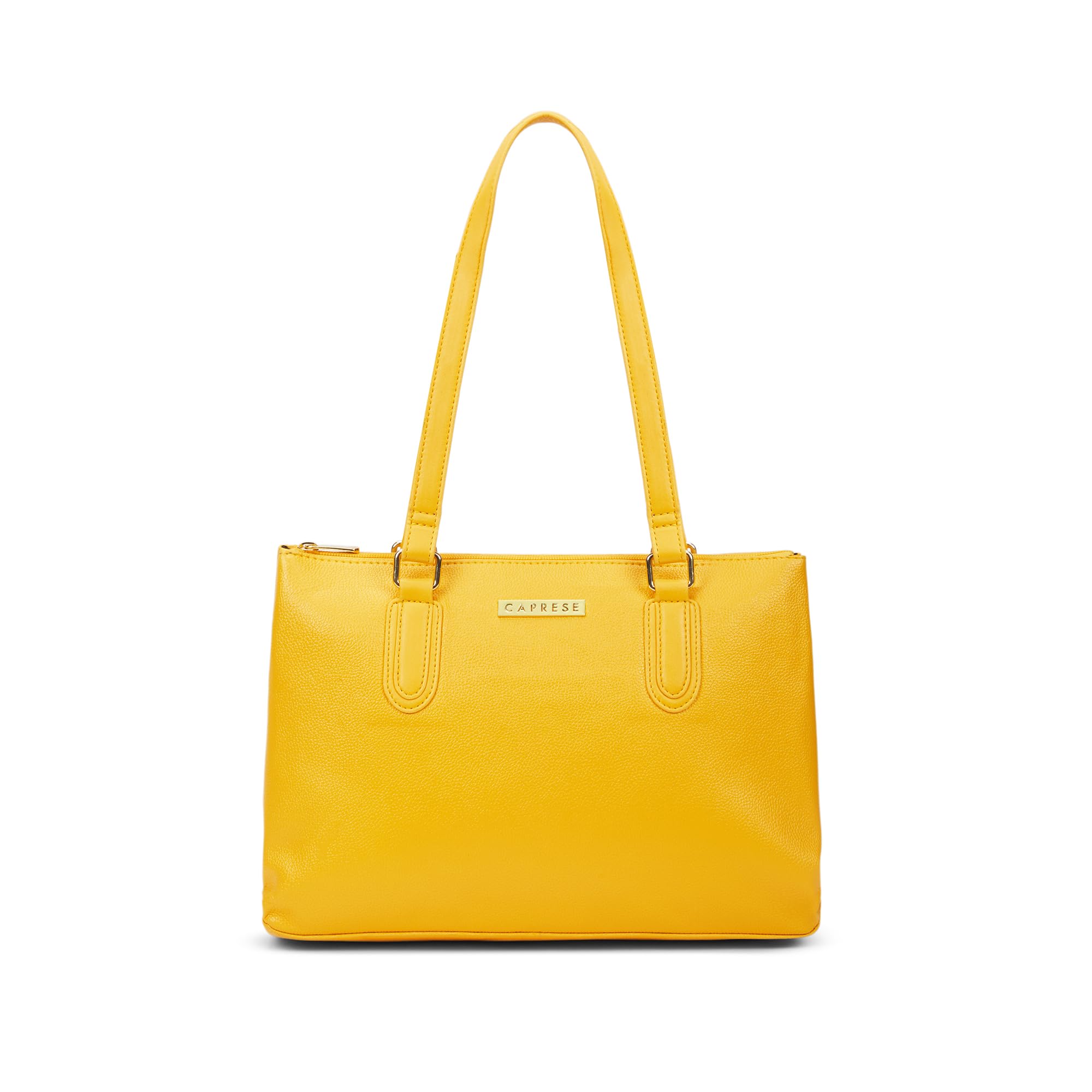 Caprese Meta Small Tote Bag for Women with Comfortable Straps | Stylish Shoulder & Handheld Bag | Fits Up to 16 Inch Laptop | Durable, Multi-Compartment Design for Work, Travel, Shopping