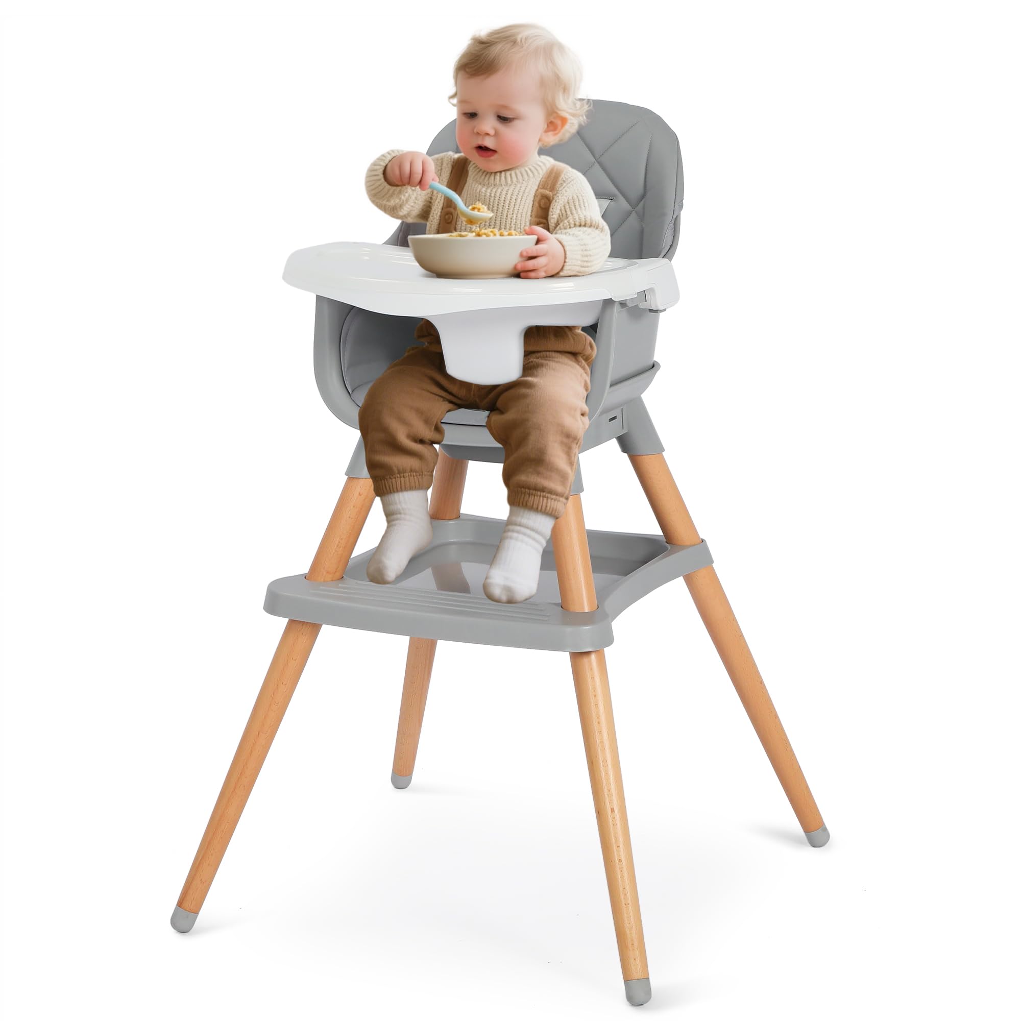 Amazon.com : Kinder King 7 in 1 Baby High Chair for Babies and