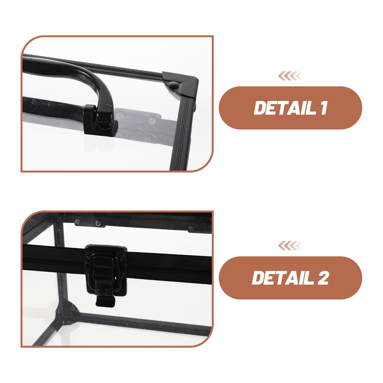 Angoily Estuche Transparente para Dvd y CD Dimensiones 17,5 X 12,5 X 15 CM, Caja de Almacenaje para Discos de Vinilo y Juegos, Soporte de Plástico para Uso en Hogar