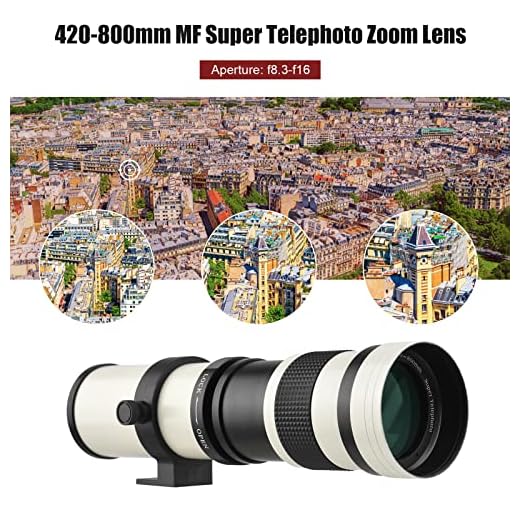 Andoer 420-800mm Super Telephoto Zoom Lens
