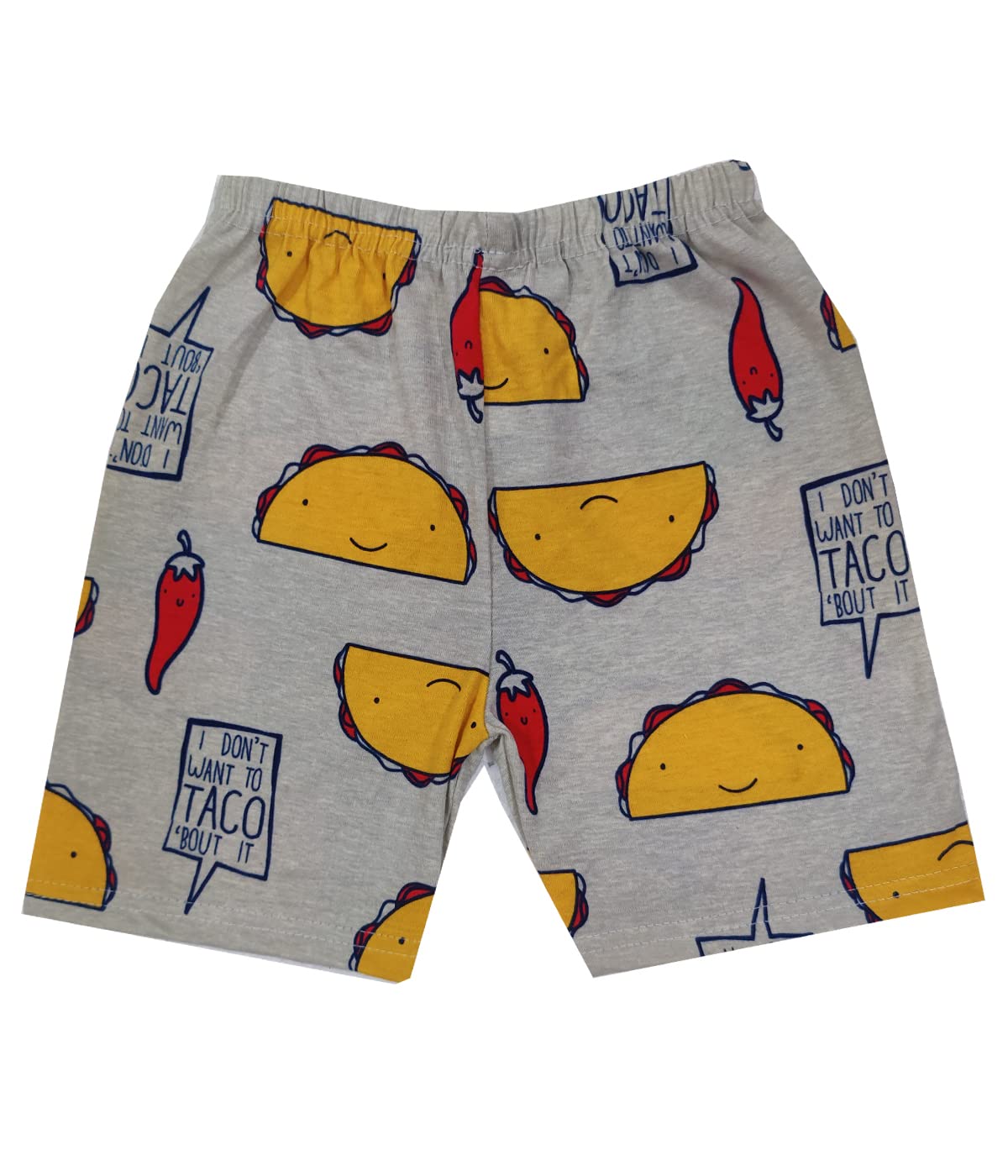 FLAX Kids Printed Cotton Shorts for Boys & Girls Regular Fit Casual Shorts (Pack of 10) (Pack of 10) (18-24 Months) Multicolour 1