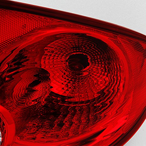 AKKON - For Chevy Cobalt |Pontiac G5 Pursuit 4Dr Sedan Red Clear Passenger Right Side Rear Tail Light Repalcement