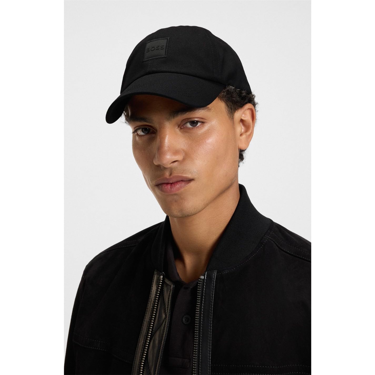 Boss Bold Logo Cotton Twill Cap - Gorra de béisbol Hombre