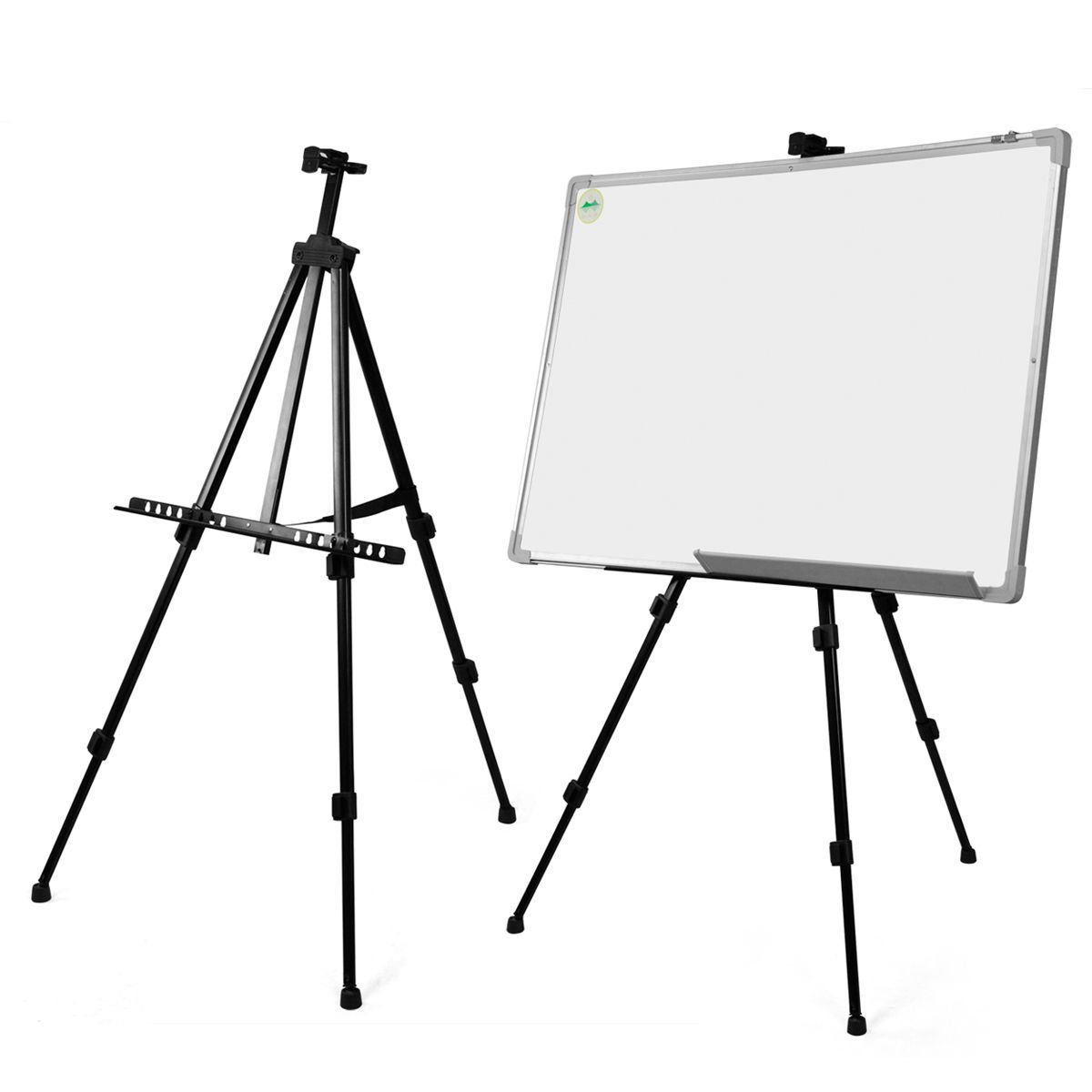 DOBO Treppiede per Tableau Matrimonio cavalletto Dipinto Tela Disegno Pittore Pittura, nero