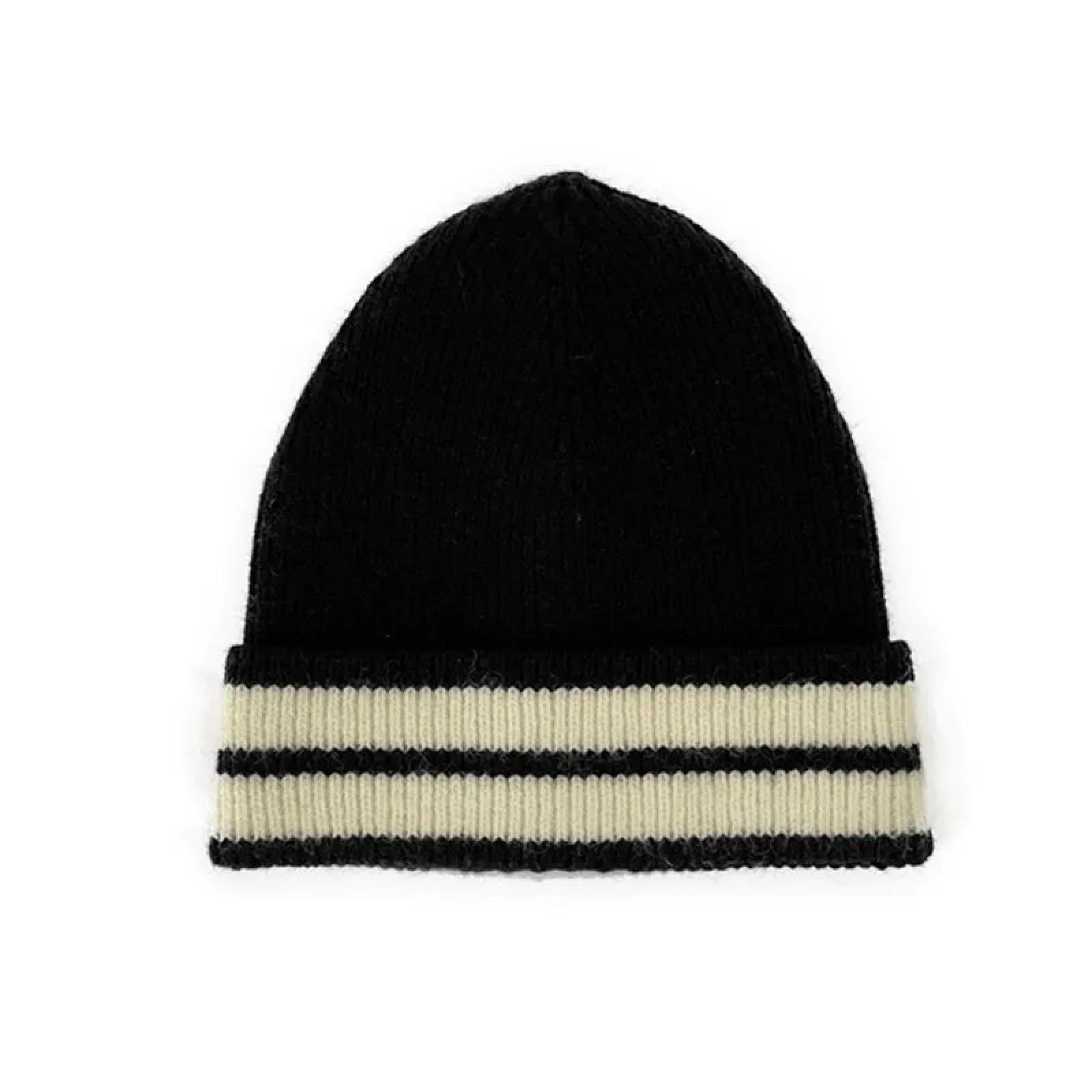 Czapki Czapki Skullies Czapki Beanie Miękkie Proste Paski Akrylowe Dzianinowe Czapki dla Mężczyzn Kobiet Dorosłych Zimowe Ciepłe Czapki Skullies Solidna Elastyczna Kobieca Czapka Dzianinowa