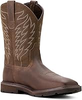 Vista 5 de ARIAT Botas de trabajo para hombre Groundbreaker de punta ancha y cuadrada