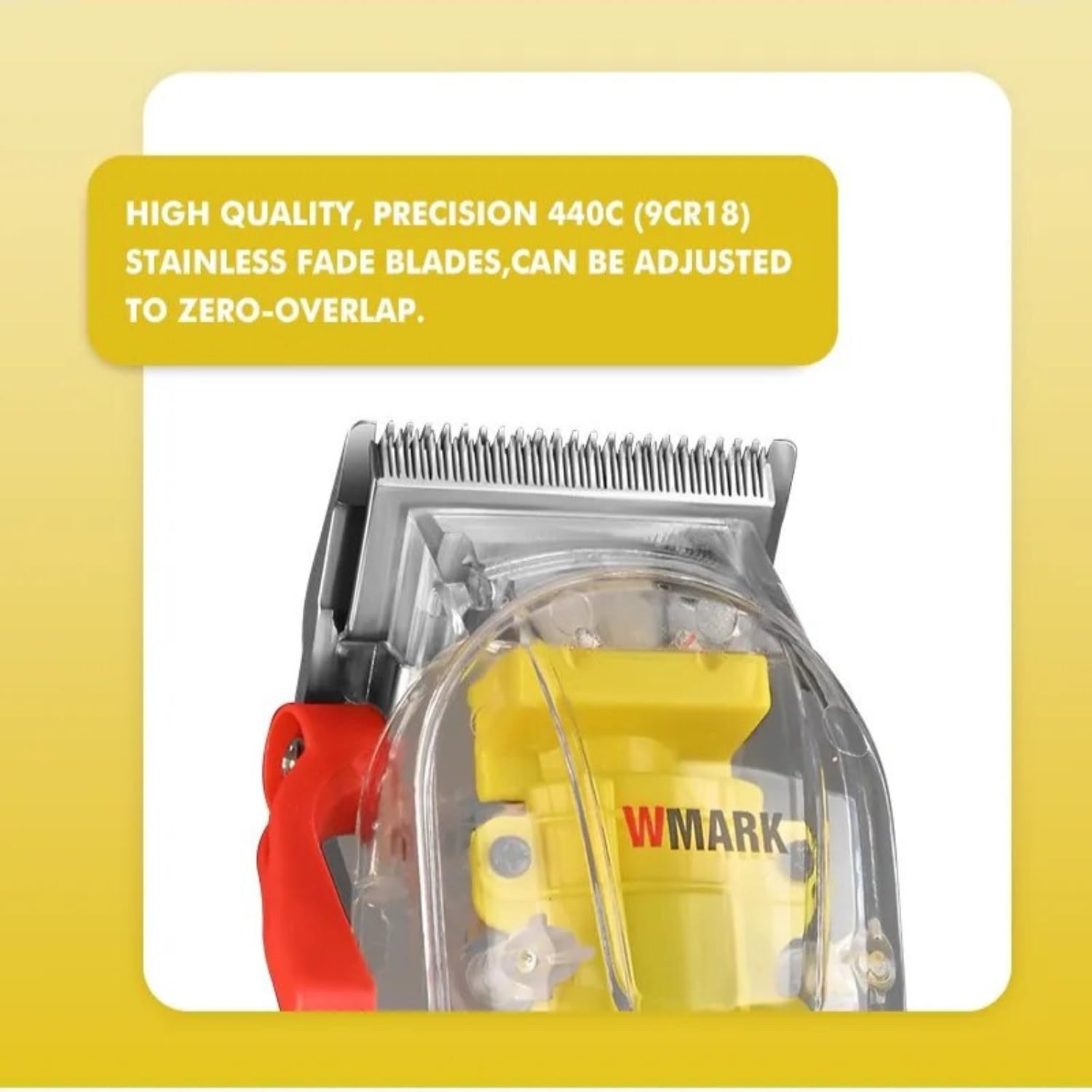 WMARK NG-108PRO Professional Zero Gapped Hair Clipper Self