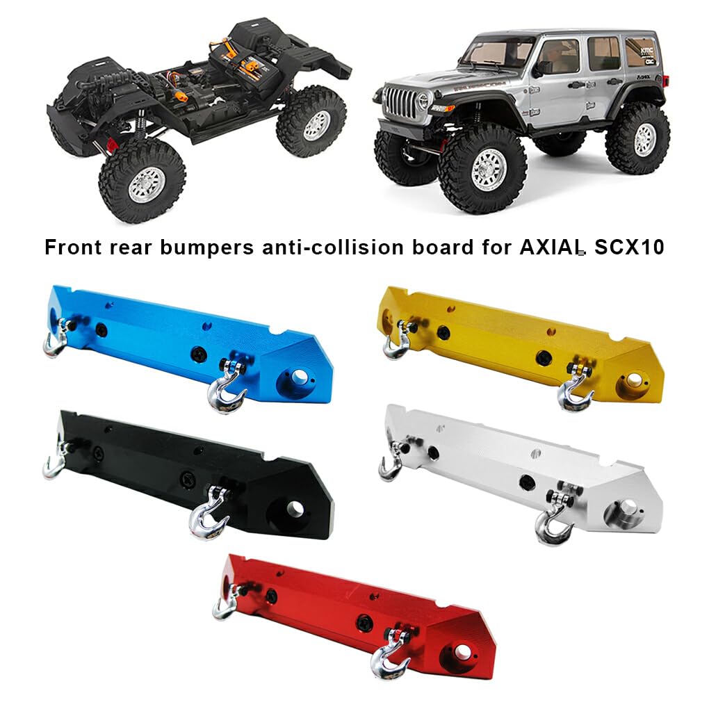 Support Pare-Chocs Avant Pour Chenille RC 1/10 | Alliage D'Aluminium Léger Et Résistant | Facile à Installer | Design Haut De Gamme