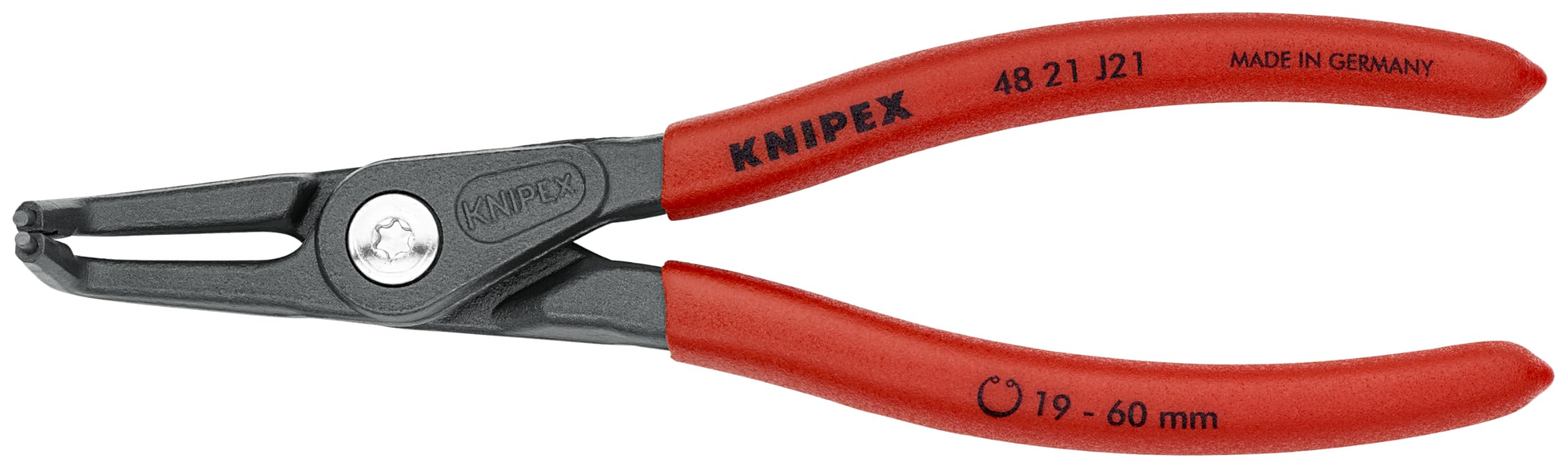 KNIPEX - 48 21 J21 Tools - Precision Circlip Pliers, Internal, 90