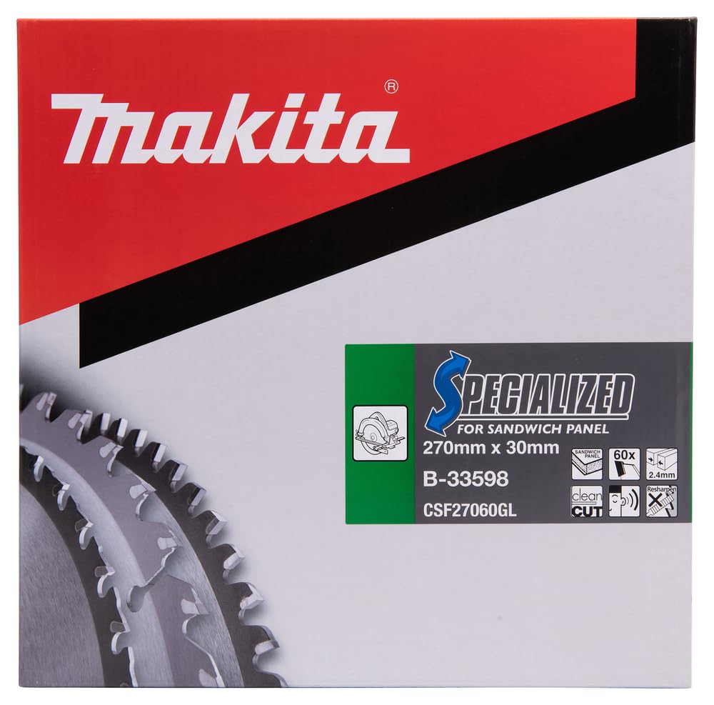 Makita B-33598 - Hoja de sierra especializada 270 x 30 mm, 60 z
