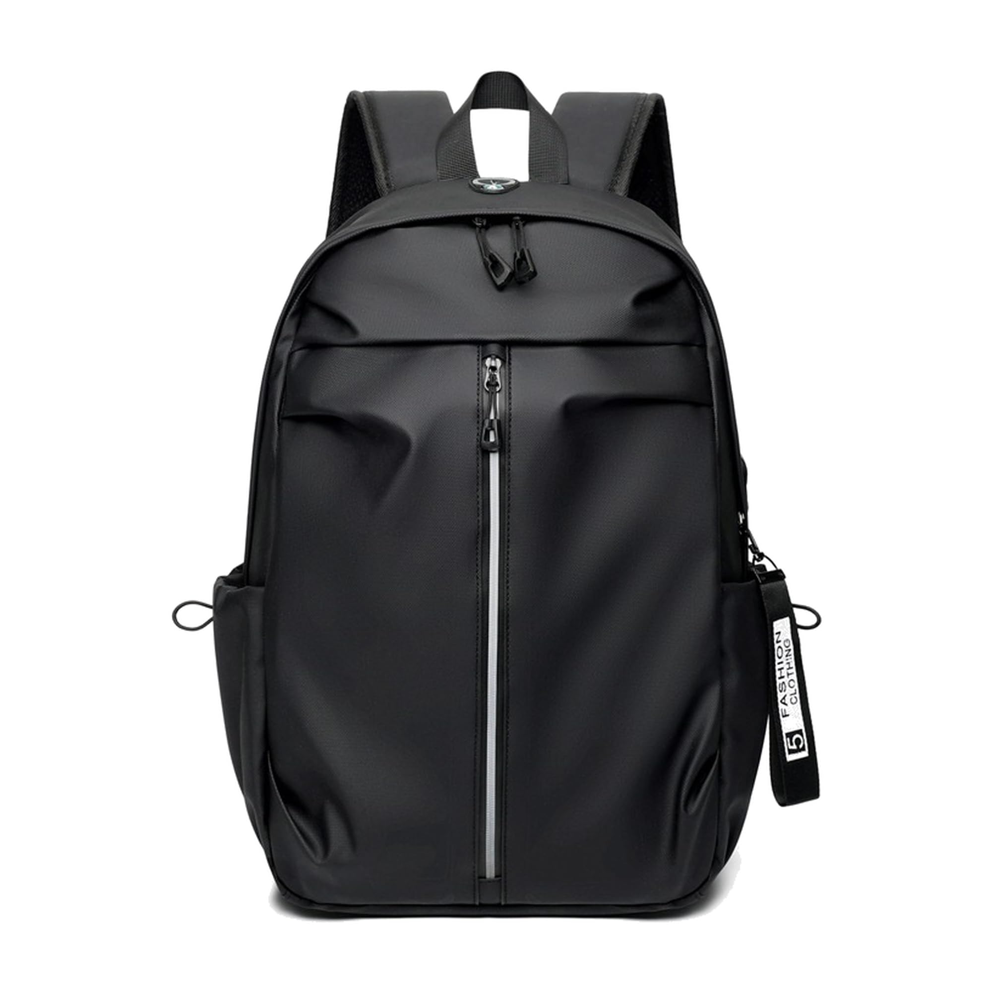 Stylish Unisex Large Capacity Laptop Backpack with USB Charging Port, Lightweight Durable Polyester Travel Bag, Water-Resistant Zipper Closure, Anti-Theft Daypack for Men and Women-picture-29