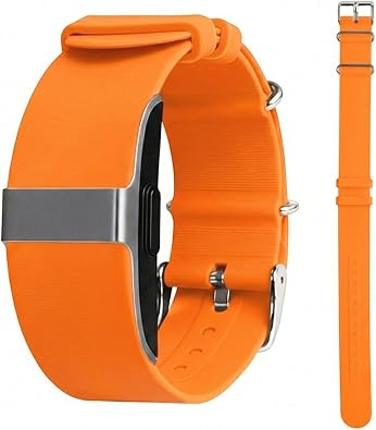 Silicone Loop Strap Compatible with Hume Health Band, Soft Silicone Replacement Band Adjustable Clasp Buckle Closure Strap Wristband for Fitness Tracker & Activity Monitor