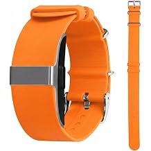 Silicone Loop Strap Compatible with Hume Health Band, Soft Silicone Replacement Band Adjustable Clasp Buckle Closure Strap Wristband for Fitness Tracker & Activity Monitor
