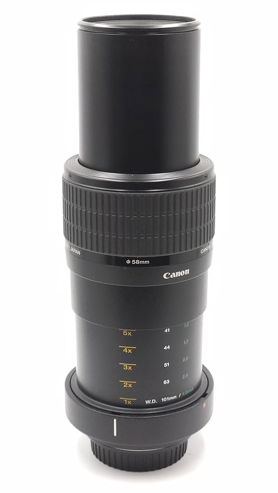 Canon MP-E 65mm f/2.8 マクロレンズ Amazon.co.jp: Canon MP-E 65mm f/2.8 1-5X マクロレンズ Canon