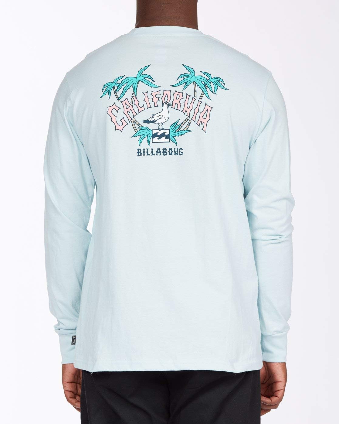 Billabong Arch California LS T-Shirt - Coastal Blue
