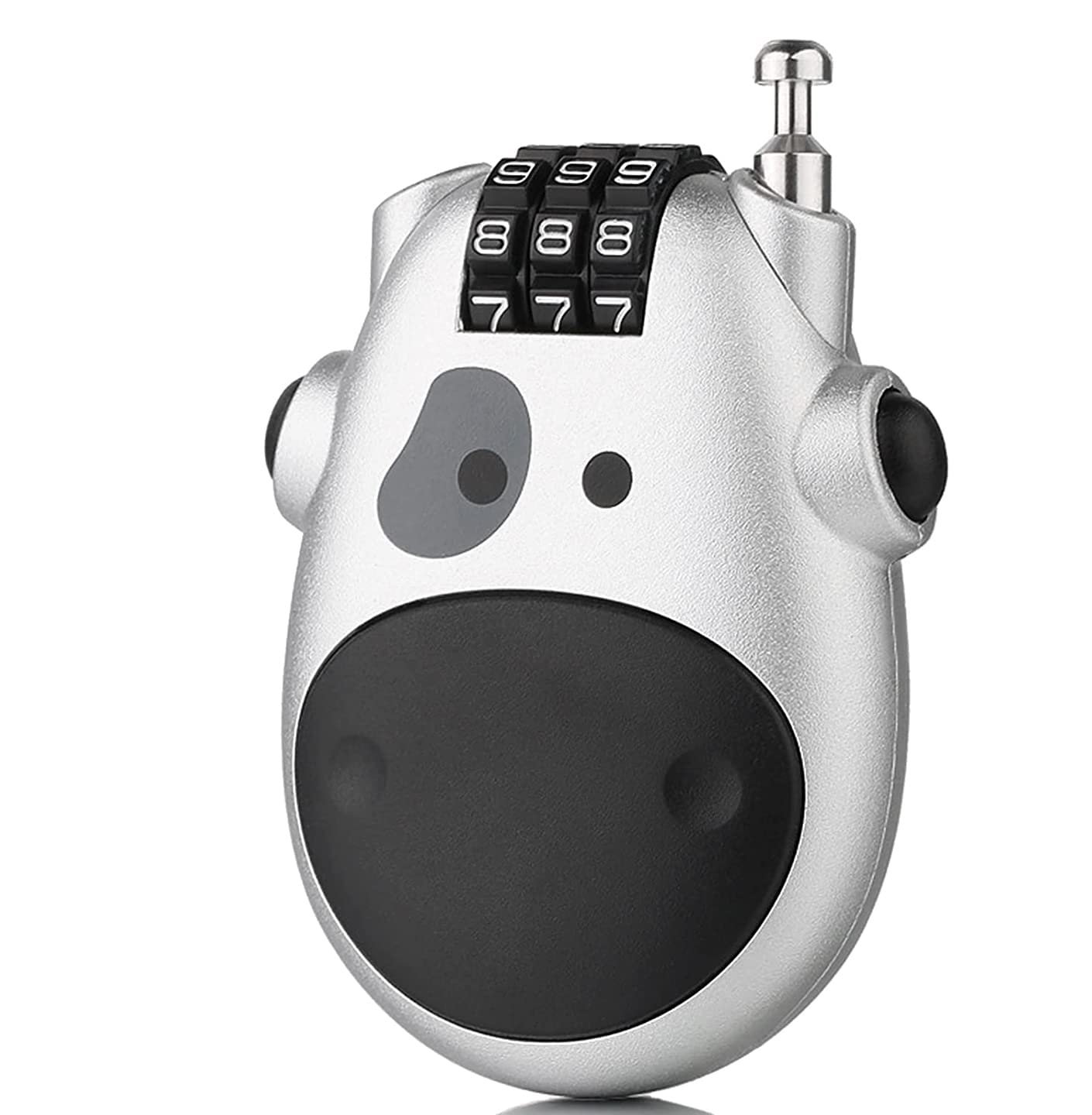 Aow Attractive Offer World Helmet Lock for Bike Lock/Number Lock for