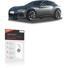 BoxWave Screen Protector Compatible with Ferrari 2025 Purosangue Passenger Display 10.2 in - ClearTouch Anti-Glare 2-Pack, Anti-Fingerprint Matte Film Skin