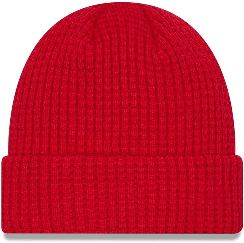 New Era NHL Unisex-Adult Primary Logo Waffle Knit Cold Weather Cuffed Beanie Hat - Image 2