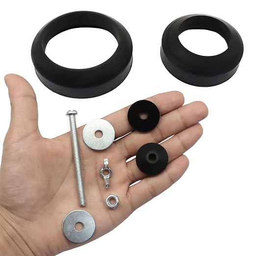Juego Tornillos Universal para Sanitarios 2 Set Acero Inox miniatura 4