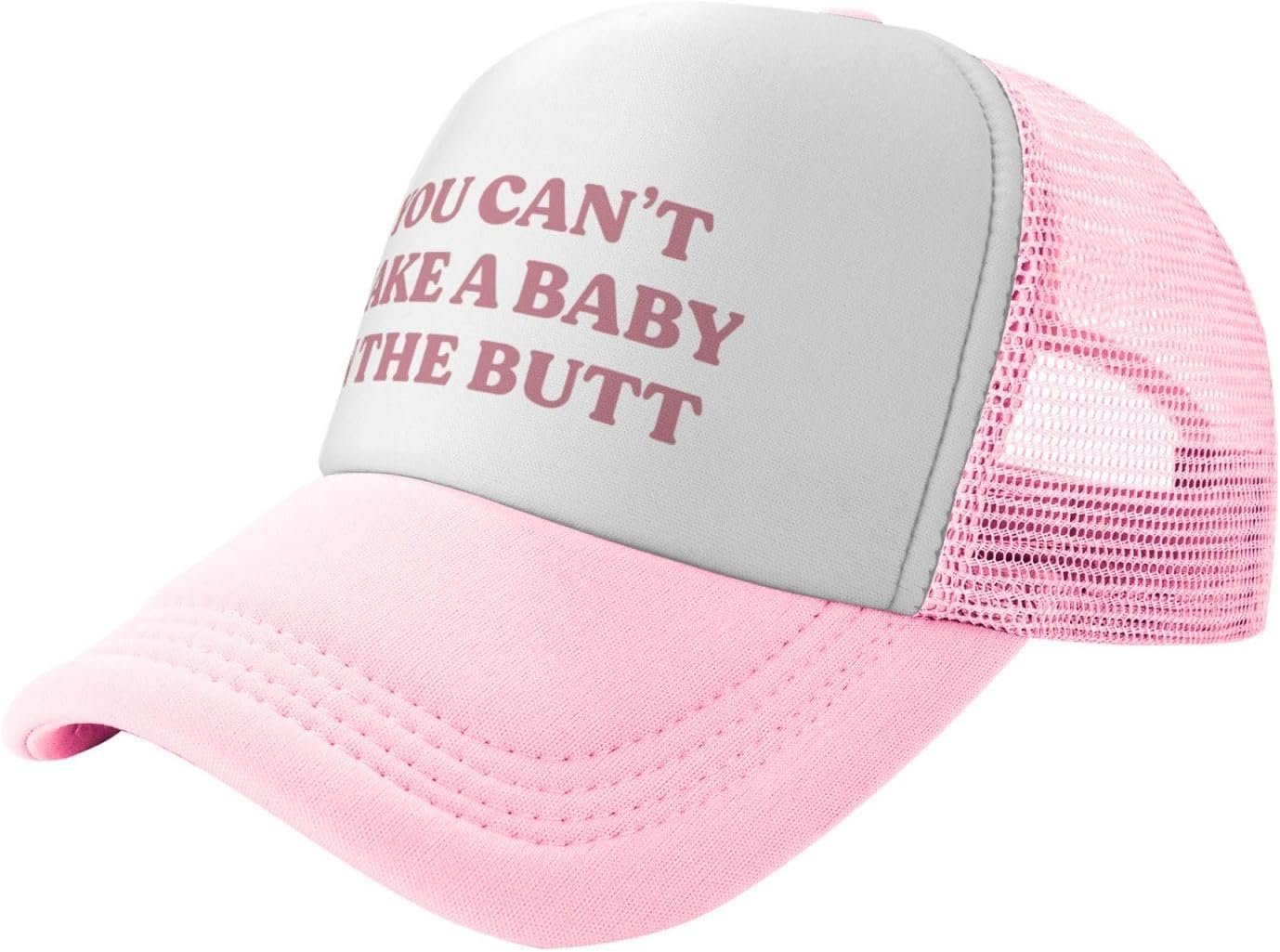 Fresh Out of Fucks Funny Trucker Hats for Women with Dirty Adult Humor - Crazy & Unhinged Inappropriate Designs image 2