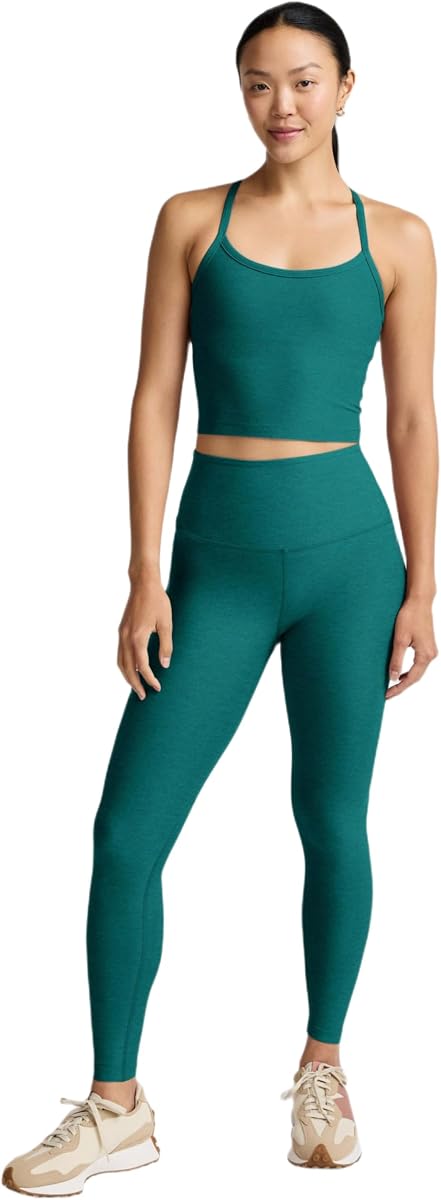 Beyond Yoga Legging de talle alto para mujer Spacedye atrapado en el midi