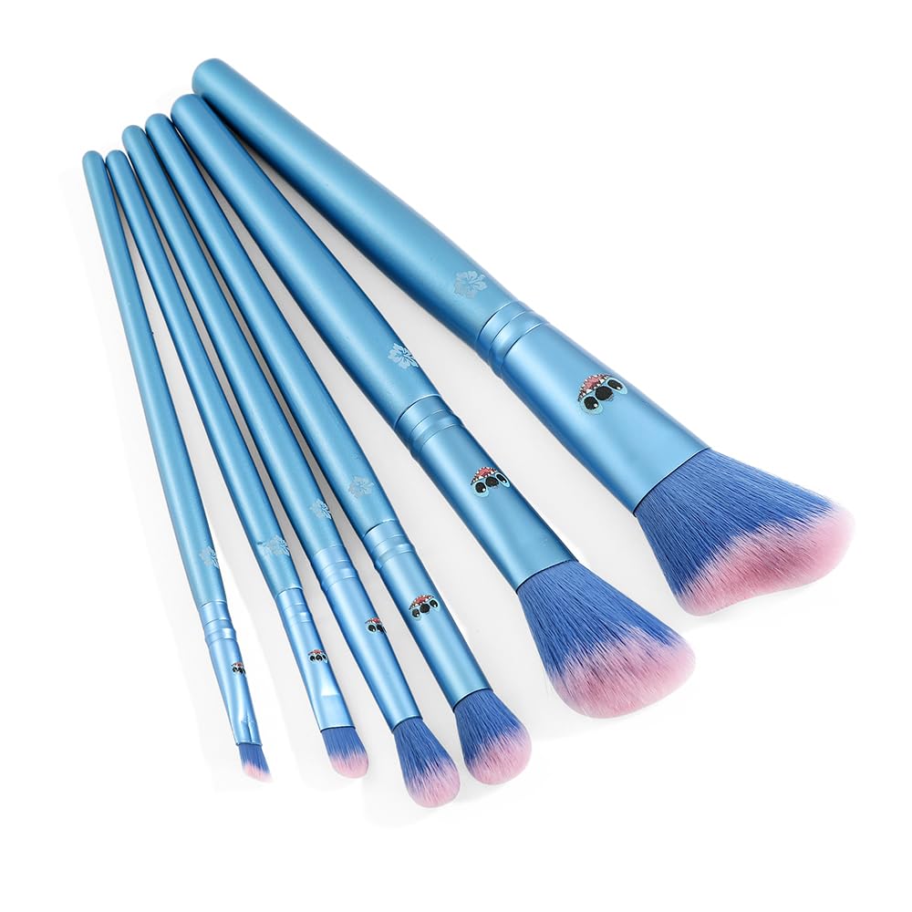Stitch Stuff Stitch Gifts for Girls Makeup Brushes Gift Box Magic Eye Shadow Eyeliner Blending Lip Brush Anime Cosmetic Brush Set Collection