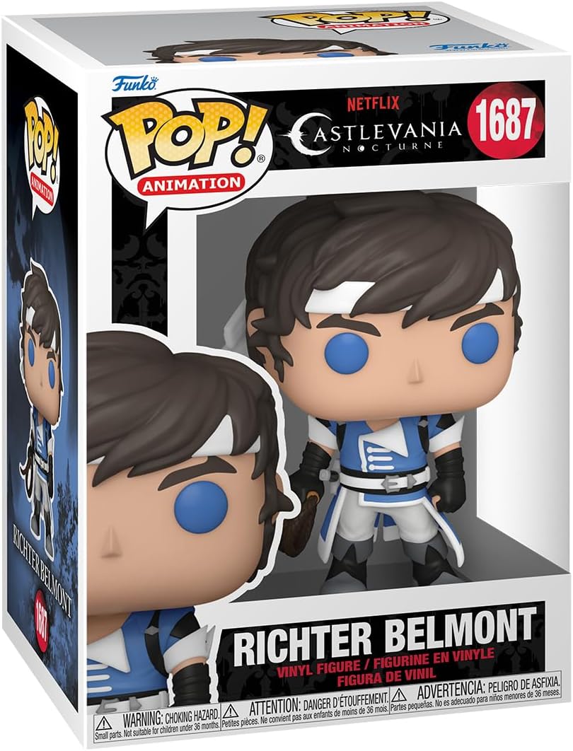 Funko Pop! Animation: Cast Noct - Richter Belmont - Castlevania - Collectable Vinyl Figure - Gift Idea - Official Merchandise - Toys for Kids & Adults - TV Fans - Model Figure for Collectors