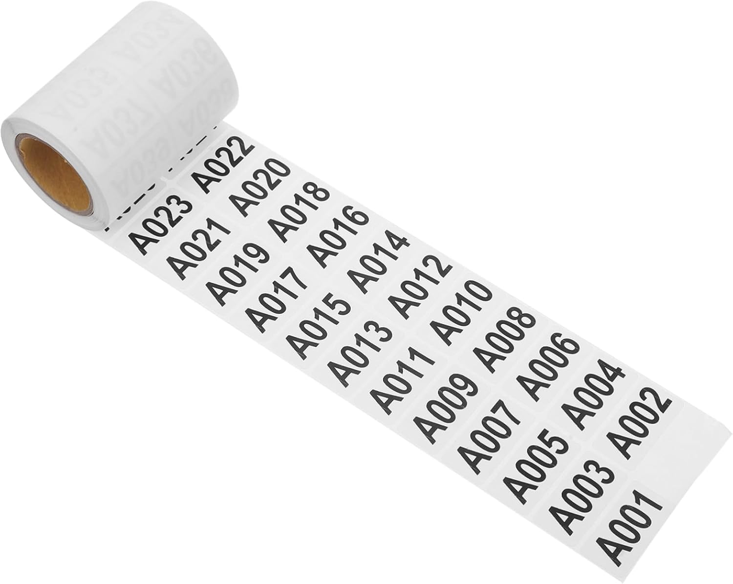 1Roll Labels Adhesive Inventory Stickers for Organizing Storage Identification High Adhesive Strength Sequential