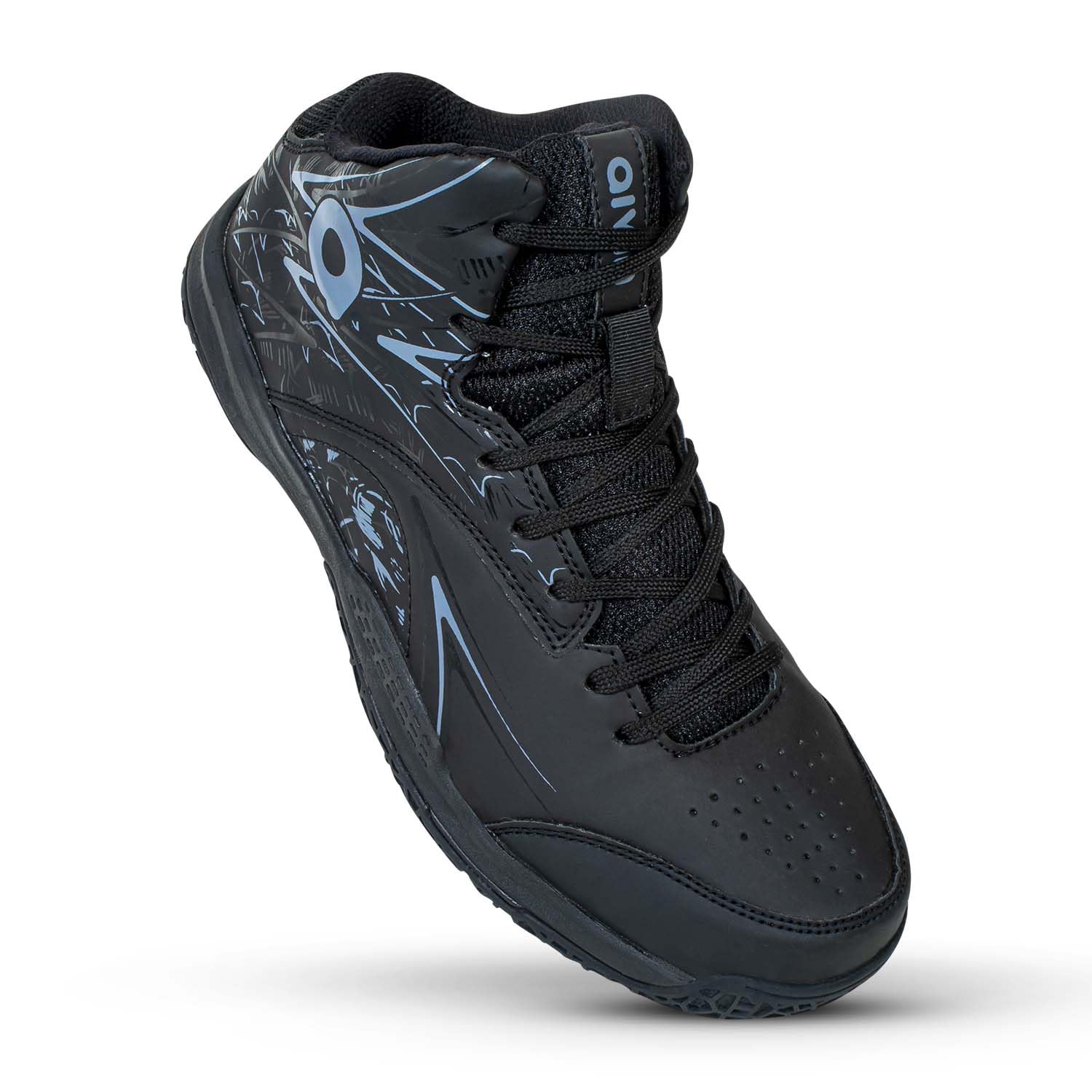 Aivin Troopers Basketball Court Shoes for Men, Durable Rubber Sole, Indoor & Outdoor Court Shoes, Soft Cushion NR EVA Inner Insole, High-Performance Footwear for Basketball Enthusiast 3