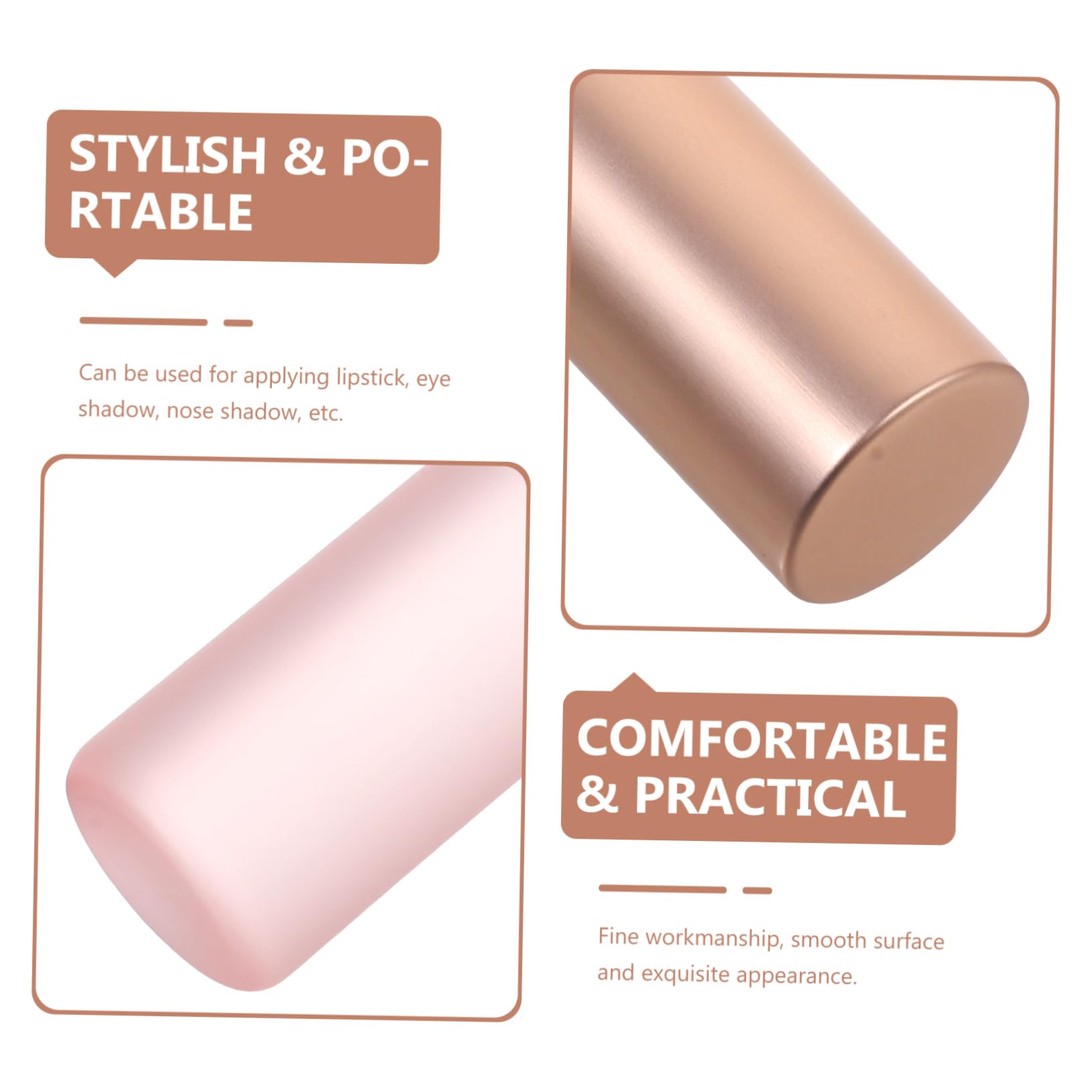 Didiseaon 10pezzi Per e Lucidalabbra Applicatori Per Design Portatile Per e Make-up Enthusiasts Include Per Copertura Protettiva