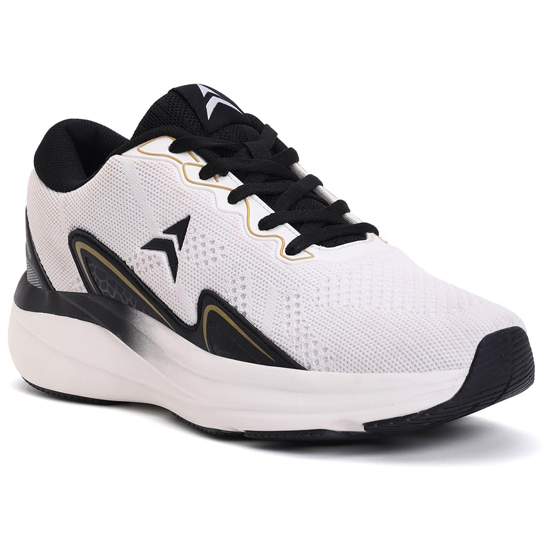 AVANT Mens Radiant Running and Training Shoes-Superior Traction,Anti Skid, Lightweight, Multi Directional Flexibility, Enhanced Cushioning, Sports Footwear (AVMSH156CL01UK6_White_UK 6) (B0D53X1L3S) Amazon Price History, Amazon Price Tracker