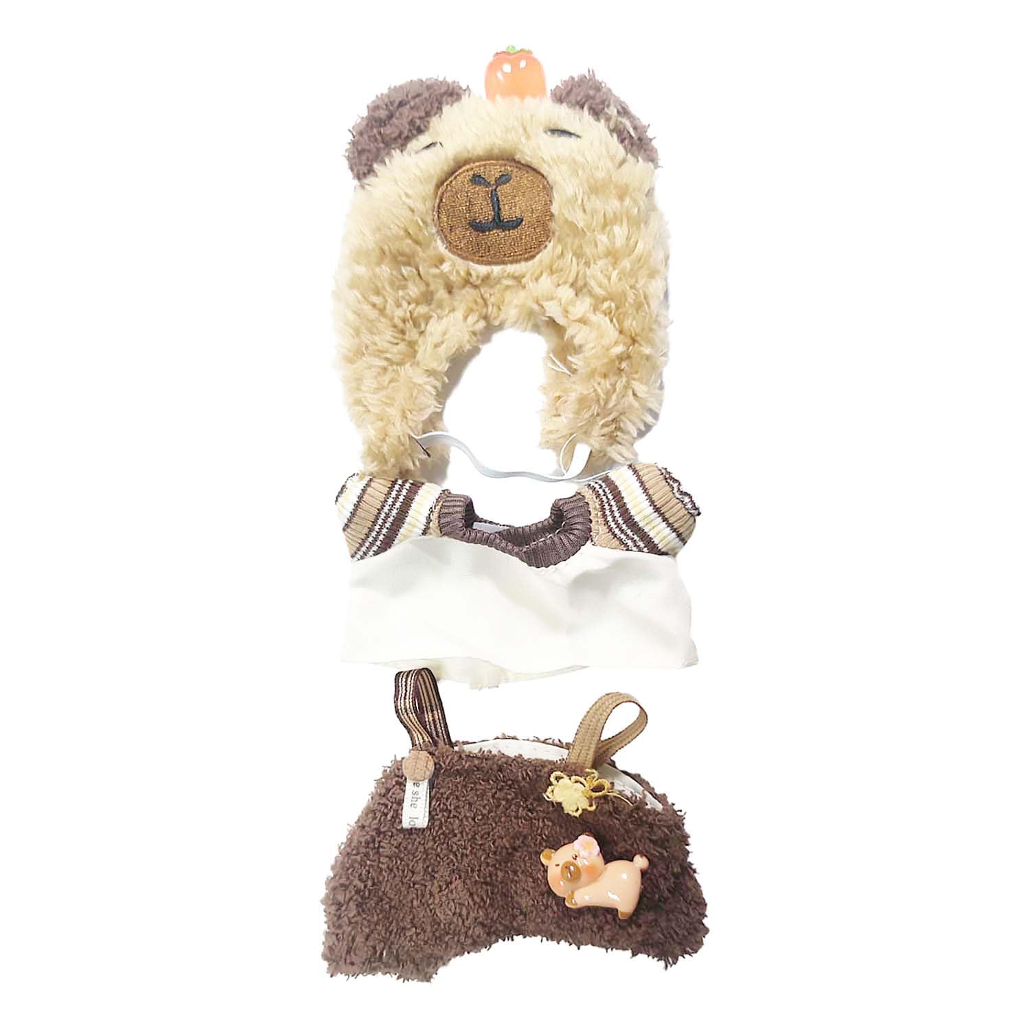 17CM Doll Clothing Set High-end doll sets and accessories Trendy and Stylish Outfit Set for 17cm Dolls,Just Clothes (3 PCS)