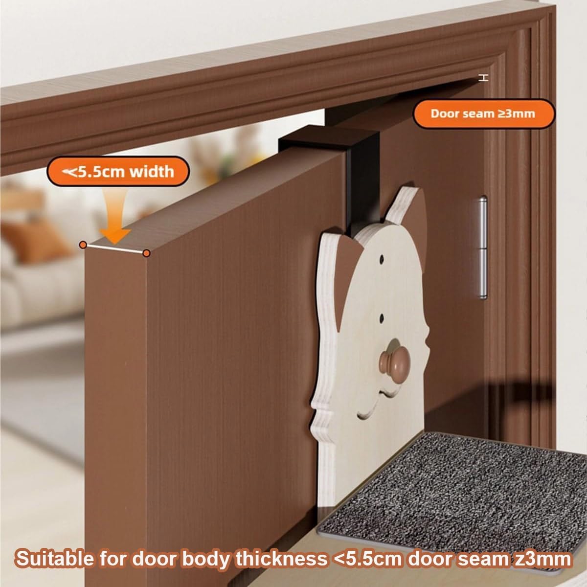 Door Hanger Cat Tree, Cats Shelf Shelves, Multi Level Over Door Cat Climber for Indoor Scratch & Climb(Cat)