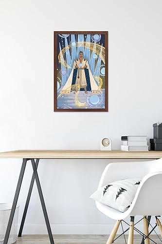 Vista 20 de Trends International Disney Wish - Póster de collage 4 (King Magnifico), póster de pared, 22.37 x 34.00 pulgadas, paquete de póster y montaje