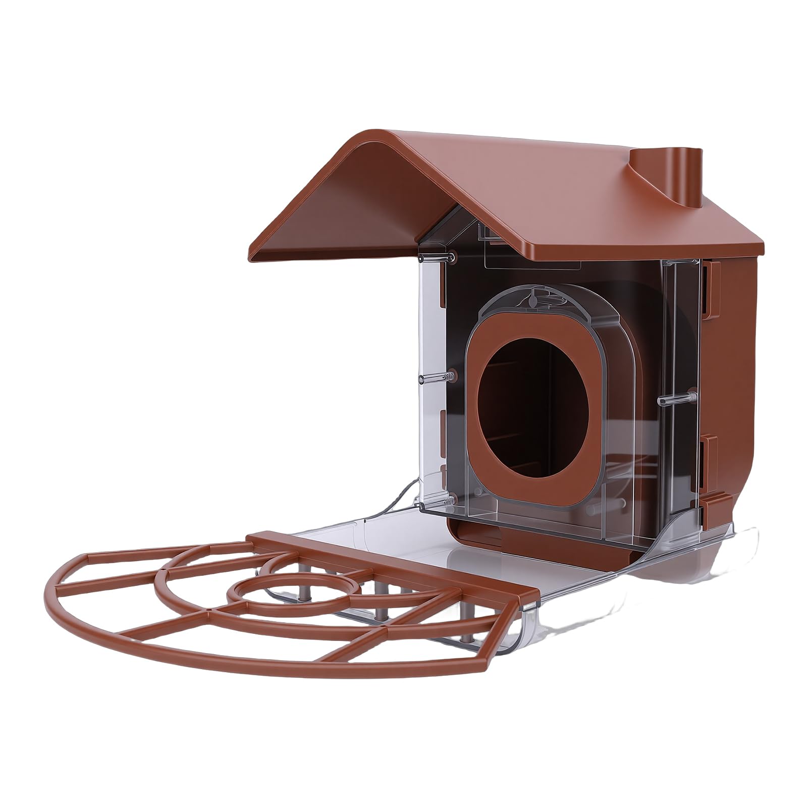 Generic Mangiatoia per Uccelli con compatibilità Universale con Fotocamera per il Birdwatching All'aperto Configurazione Semplice e Regolazione Dell'angolo Versatile