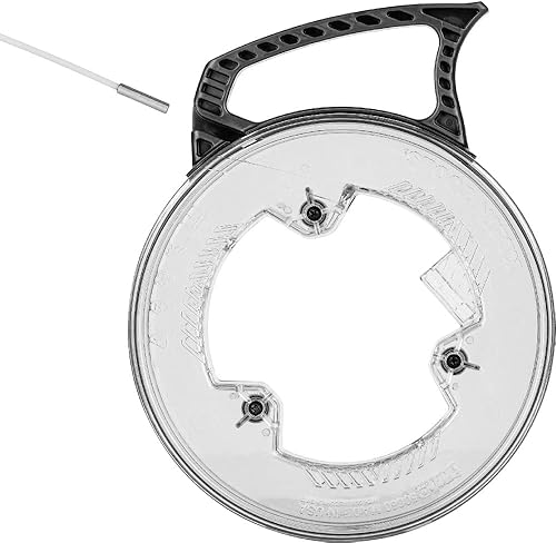 Miniatura 13 de Klein Tools 50660 Cinta de pescado que brilla en la oscuridad, fibra de vidrio con punta de nailon y conector de acero inoxidable para accesorios de