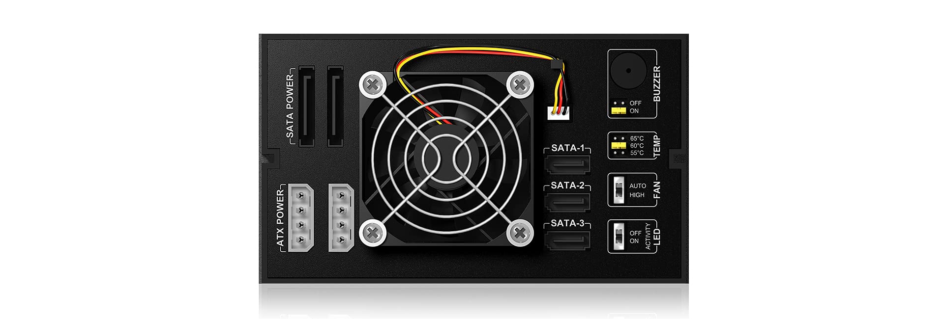 ICY BOX IB-563SSK Backplane 3x3,5''