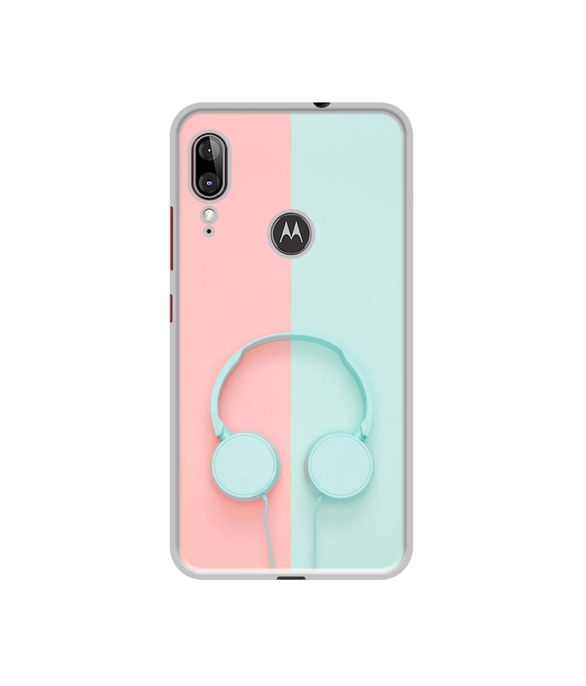 Solimo Silicone Designer Head Phone Uv Printed Soft Back Case Mobile Cover for Motorola Moto E6S, Multi-Coloured (B0854LJGTB) Amazon Price History, Amazon Price Tracker