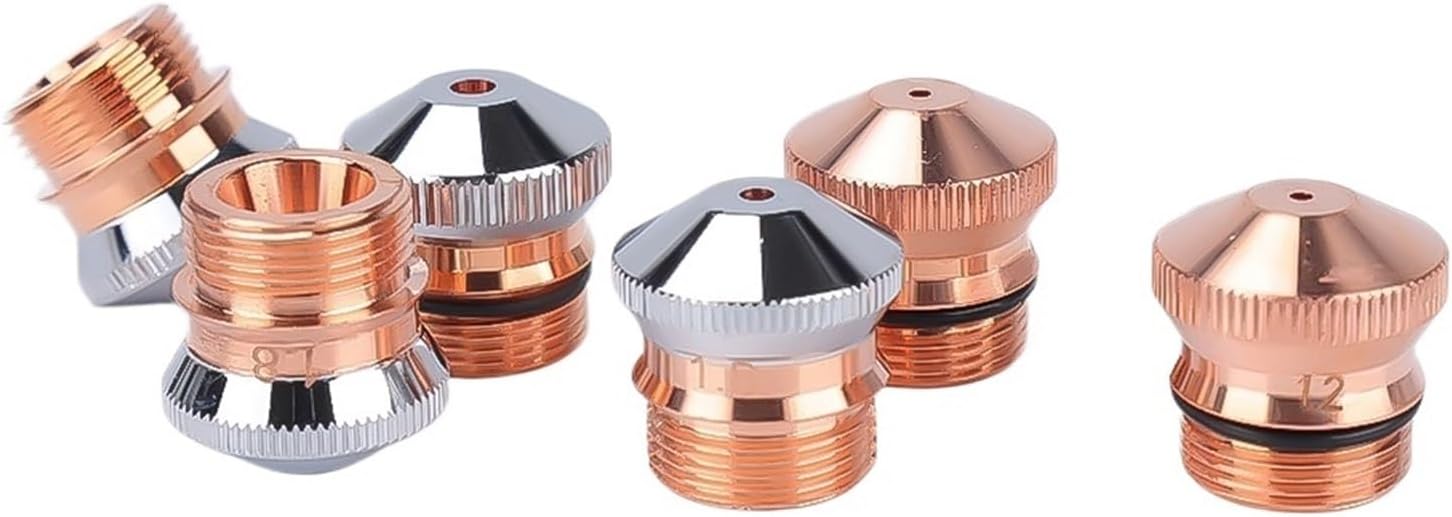 Laser Nozzle M12 D15/D17 Single Double Layer Chrome Plating Caliber 0.8-5.0 1Pcs