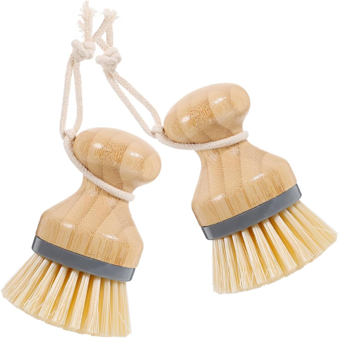 2pcs Portable Dish Brushes Scrubbers for Cleaning of Dishes Pots Bowls Reusable Kitchenware Cleaning for Outdoor Home Use
