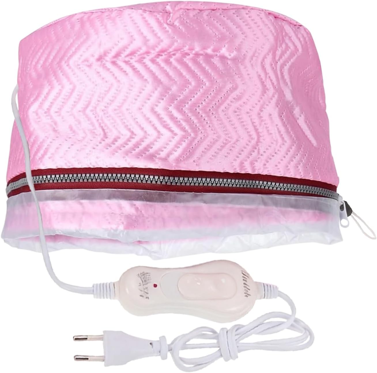 Hair Steamer Cap, Thermal Hood, 10.63x7.09 Inch Heat Device with 2-Level Control, Styling Accessory, Deep Conditioning Drying Tool with Easy Use, Home Spa Salon Professional Supplies for Women Girls