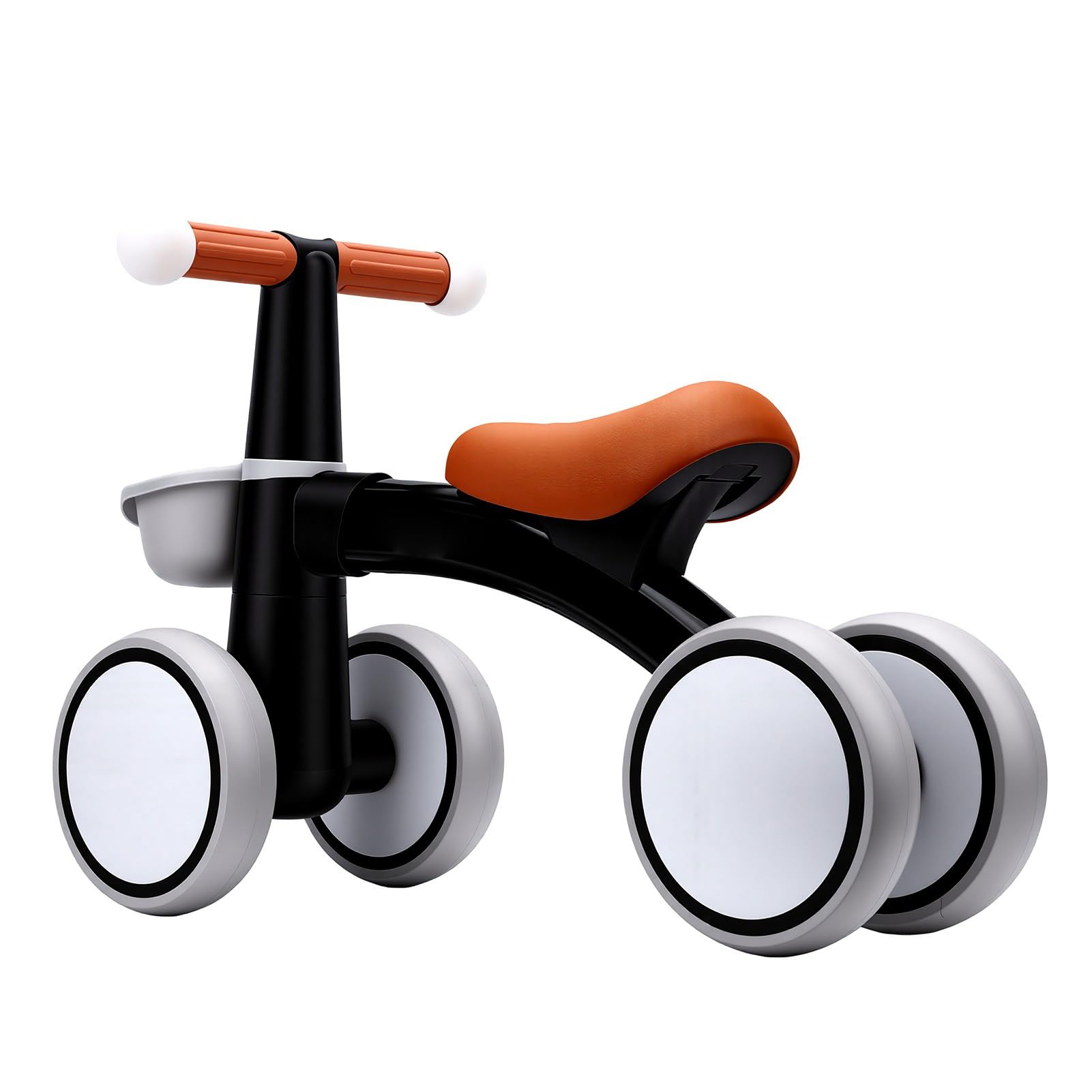 Cocoarm Bicicletta Senza Pedali per Bambini 1-3 Anni, di Sterzo Stabile, | Telaio in Lega di Alluminio, Ruote in TPU Morbido Che Proteggono i Pavimenti, Cuscinetti a Sfere a Gola Profonda Guida ,