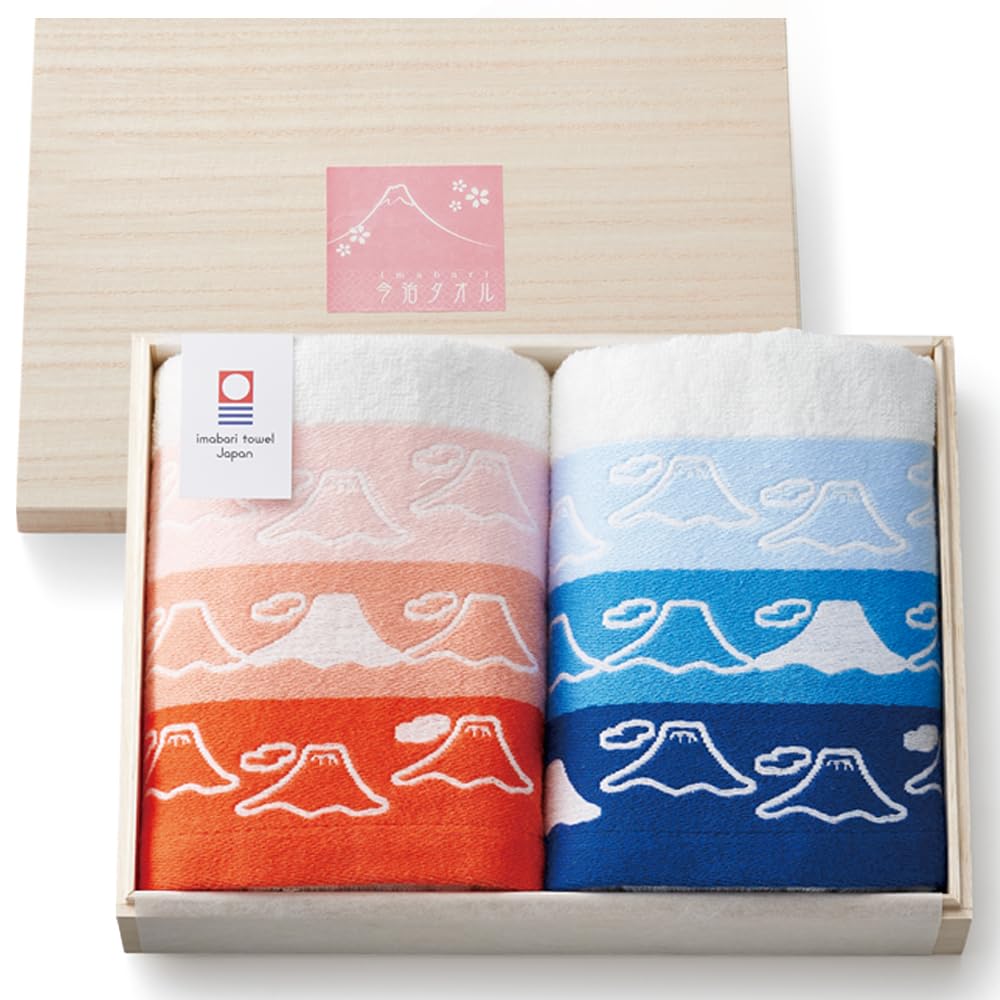 Amazon｜Dolce duo 今治タオル ギフト 2枚セット (富士山) フェイス