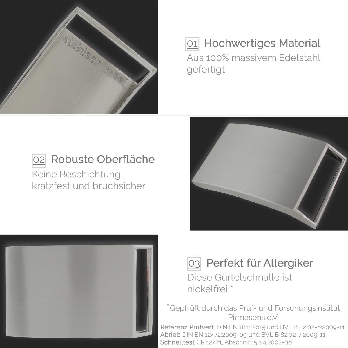 BELTINGER Gürtel aus Vollrindleder 4,0 cm | Jeans-Gürtel für Herren 40mm | Jeansgürtel mit Koppel