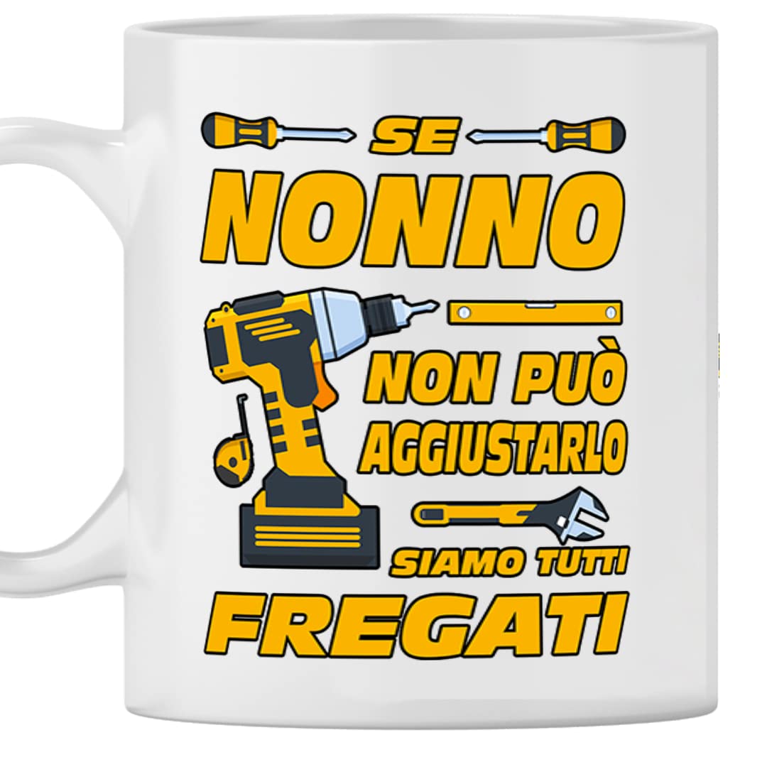 Tazza mug ceramica Nonno Idea compleanno regalo natale