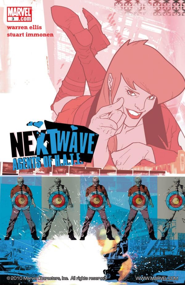 Cover of Nextwave: Agents of HATE #3