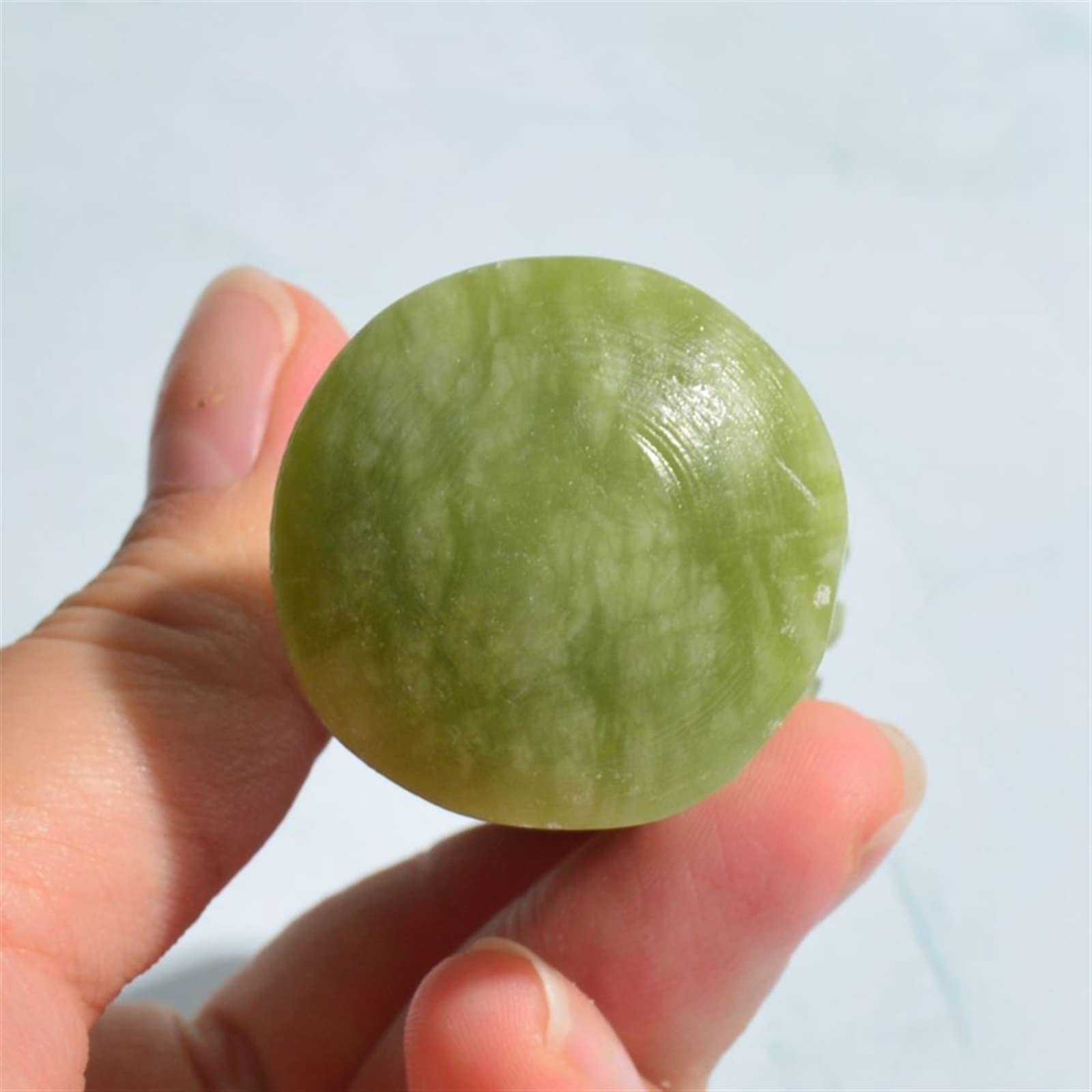 BAWHO Hand Massage Stick Jade Gouache Stone Acupuncture Massager Gua Sha Massage Tool 1Pcs