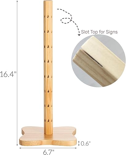Miniatura 2 de AVLA Paquete de 2 soportes de madera para tartas, 48 agujeros, soporte decorativo para paletas de dulces, soporte de postre para bodas, cumpleaños,